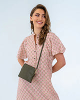 BOWERY WALLET in Khaki by Elms and King