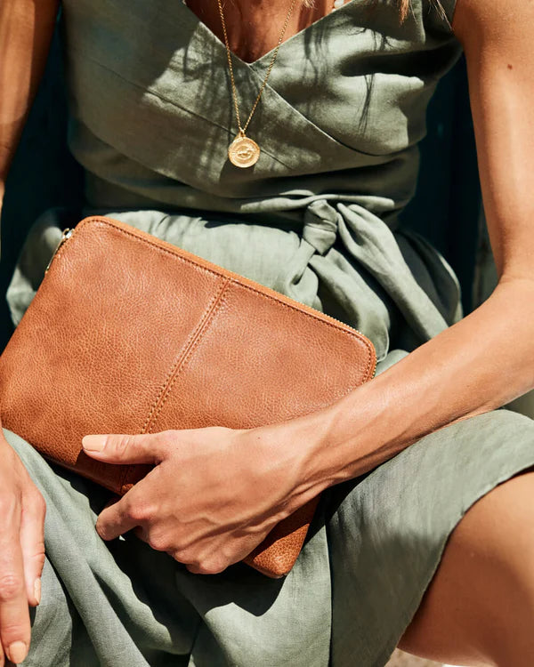 BOWERY WALLET in Oyster by Elms and King