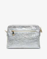 BOWERY WALLET in Silver Crinkle by Elms and King