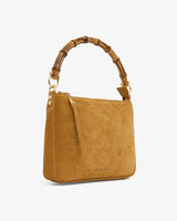 BRIDGET BAG in Toffee Suede by ARLINGTON MILNE,