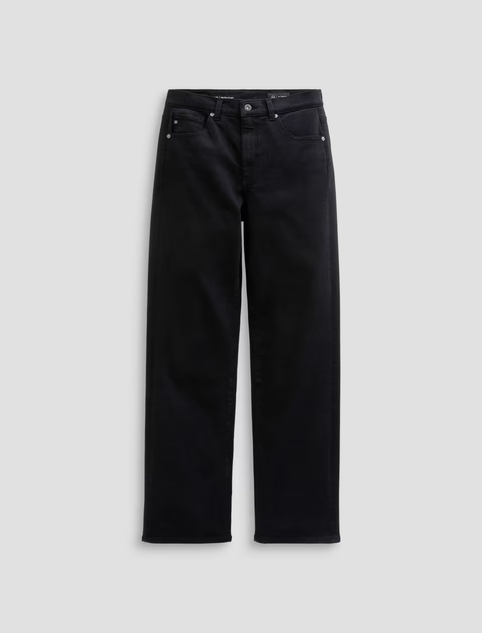 BRINLEY JEAN in Super Black by AG Jeans