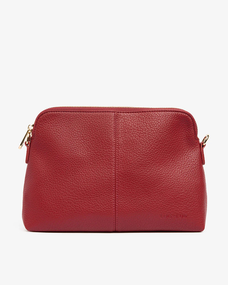 BURBANK CROSSBODY LARGE in Burgundy by Elms and King