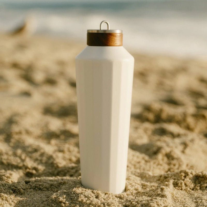 HEMINGWAY DRINKWARE FLASK | Antique White