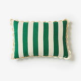 BOLD STRIPE VERDE CUSHION 60x40cm from Bonnie and Neil