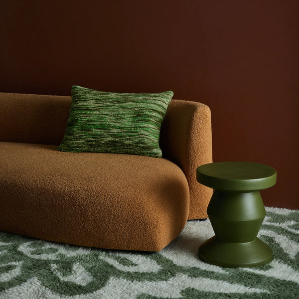 WOOL MARLE EMERALD CUSHION 60x40CM from Bonnie and Neil