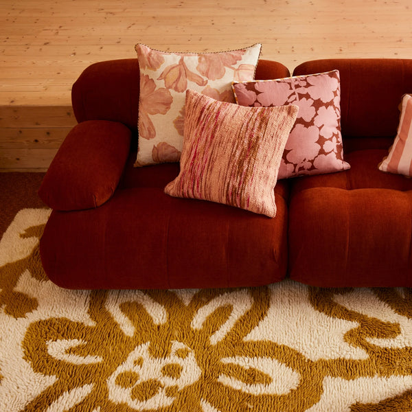 WOOL MARLE PINK CUSHION 50CM from Bonnie and Neil