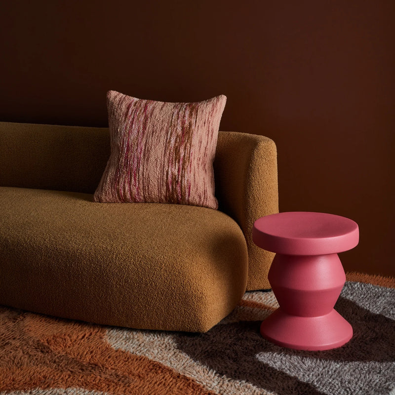 WOOL MARLE PINK CUSHION 50CM from Bonnie and Neil
