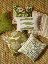 SARDINES KHAKI CUSHION | 60cm x 40cm