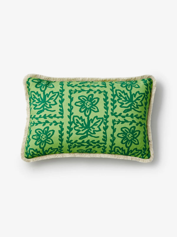 DAISY VERDE CUSHION - 60cm x 40cm from Bonnie and Neil