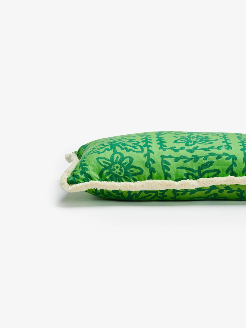 DAISY VERDE CUSHION - 60cm x 40cm from Bonnie and Neil