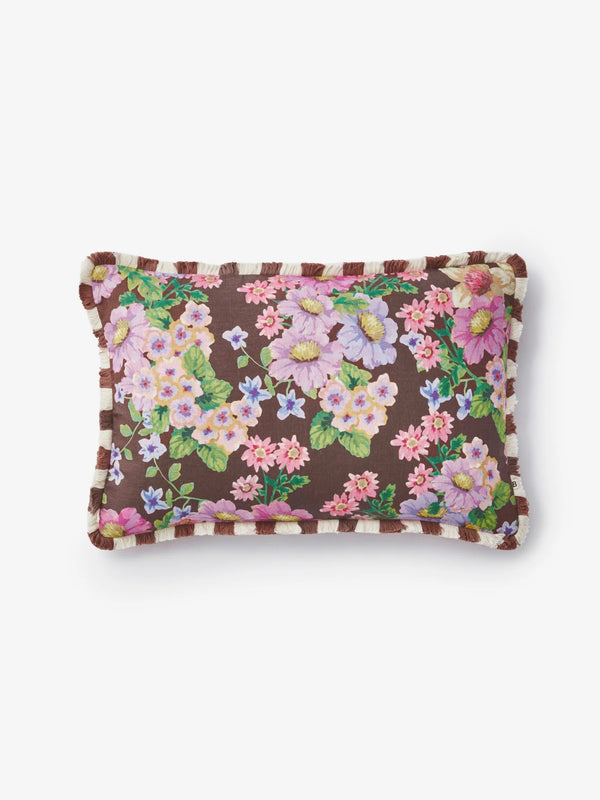 BUTTERCUP BROWN CUSHION - 60cm x 40cm from Bonnie and Neil