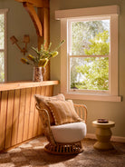 MINI WAVE CARAMEL CUSHION - 50cm from Bonnie and Neil