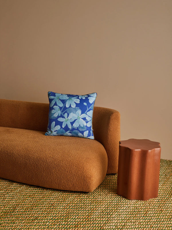 VIOLET BLUE CUSHION - 50cm from Bonnie and Neil