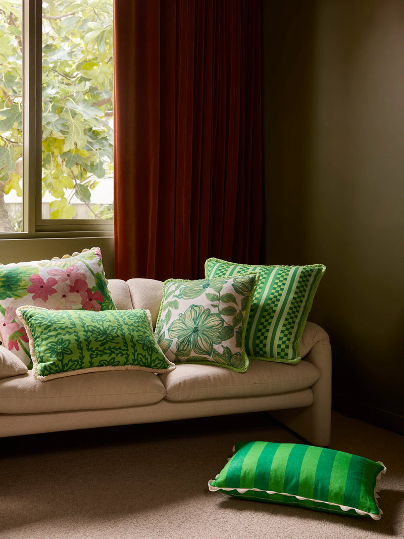 AZALEA SAGE CUSHION - 50cm from Bonnie and Neil