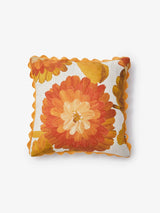 DAHLIA ORANGE CUSHION - 50cm from Bonnie and Neil