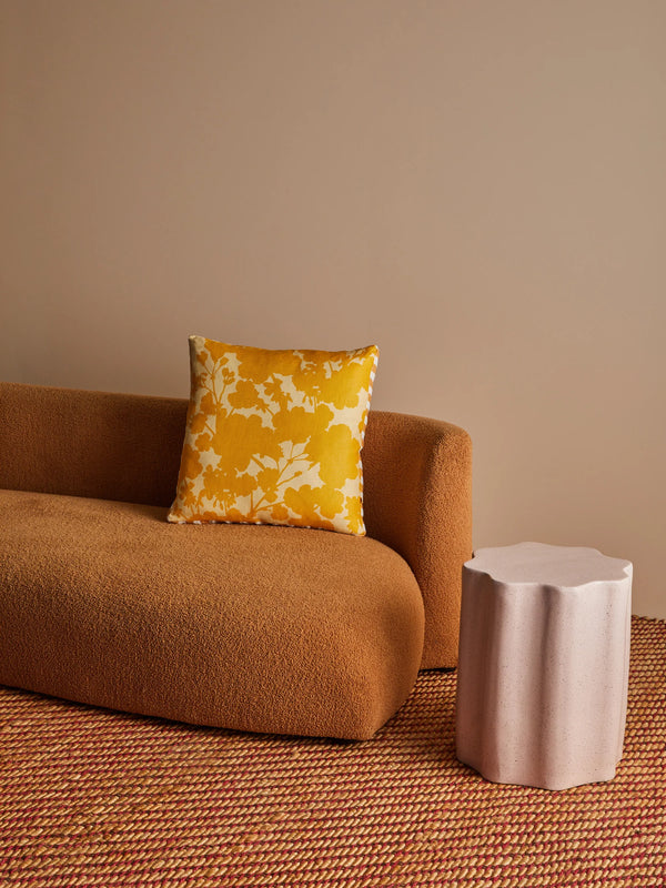 GERANIUM SUNNY CUSHION - 50cm from Bonnie and Neil