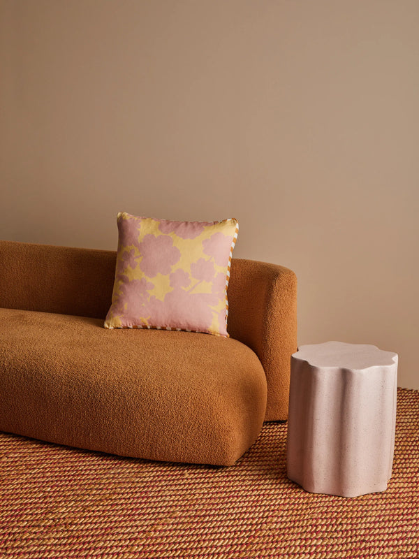 GERANIUM BUTTER CUSHION - 50cm from Bonnie and Neil