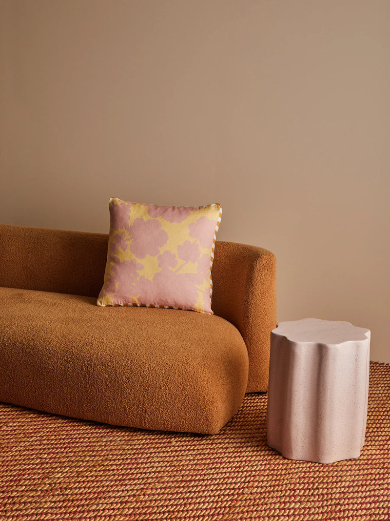 GERANIUM BUTTER CUSHION - 50cm from Bonnie and Neil
