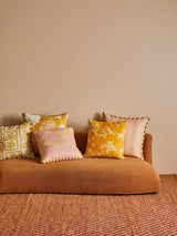GERANIUM BUTTER CUSHION - 50cm from Bonnie and Neil
