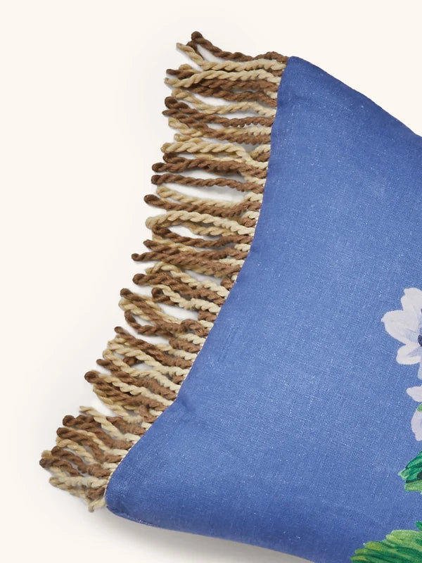 COTTAGE GARDEN BLUE CUSHION in 60cmx40cm from Bonnie and Neil