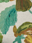 WILD PANSY VERDE LINEN CUSHION - 50cm from Bonnie and Neil
