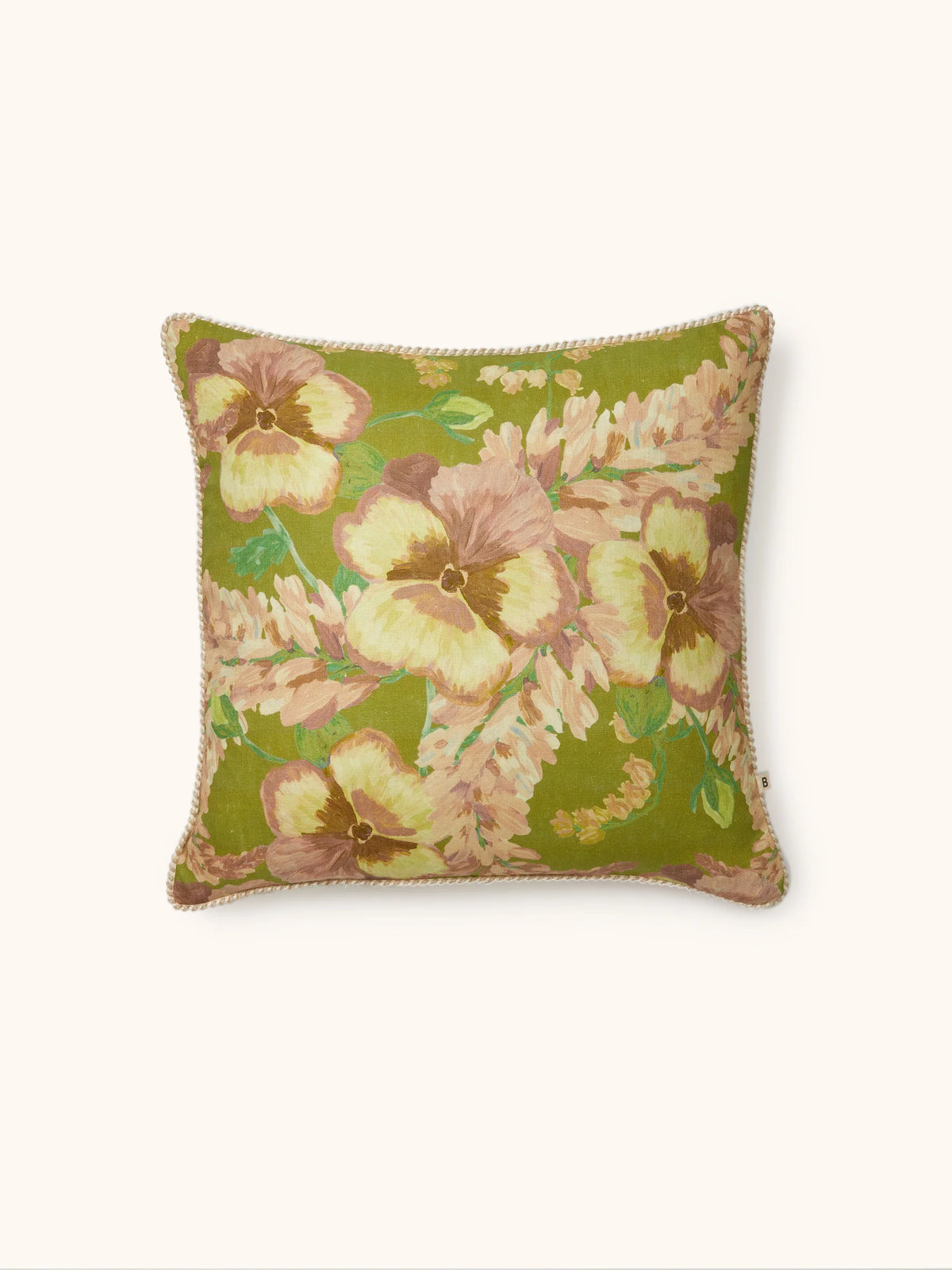 MOUNTAIN FLORAL CITRINE CUSHION in 50cm from Bonnie and Neil