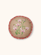 SWEET PEA BUFF ROUND CUSHION in 45cm from Bonnie and Neil