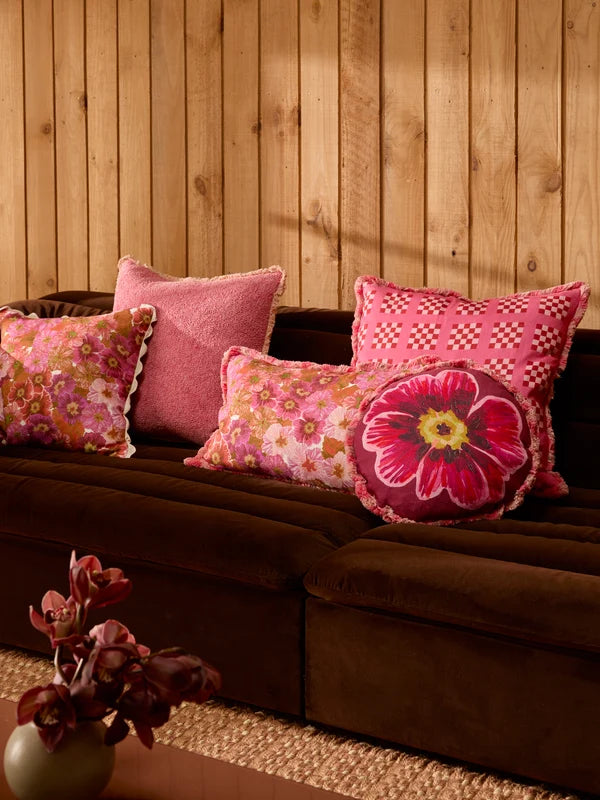 PRIMROSE PINK CUSHION in 60cm from Bonnie and Neil