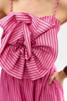 CALLA TOP in Poppy Bark Stripe by Aston Studio
