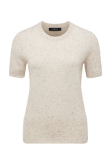CASHWOOL CREW TEE in Eggshell from Cable Melbourne