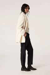 Cable Melbourne VICUNA COAT in Winter White