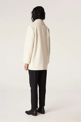 Cable Melbourne VICUNA COAT in Winter White