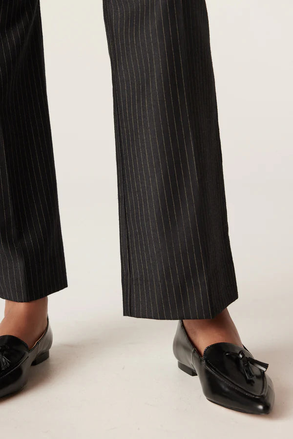 BAXTER PINSTRIPE PANT in Black Pinstripe from Cable Melbourne