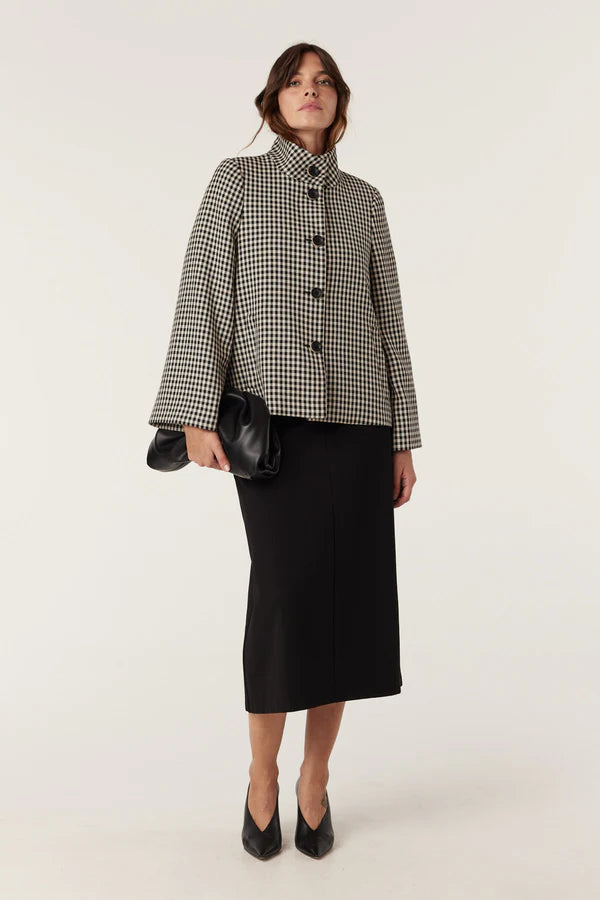 AIMEE JACKET in Mini Check from Cable Melbourne