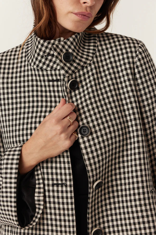 AIMEE JACKET in Mini Check from Cable Melbourne