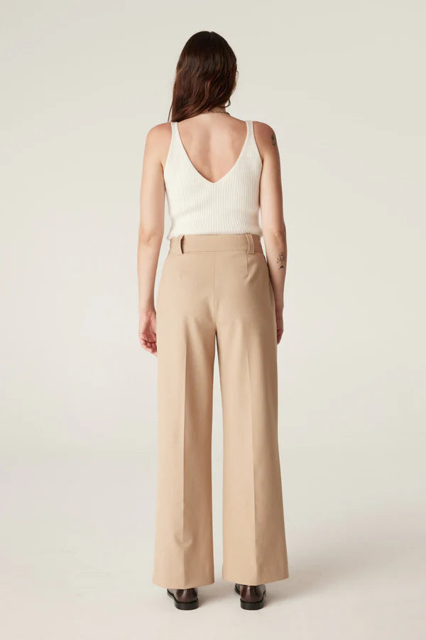 EVIE WIDE LEG PANT in Light Camel from Cable Melbourne