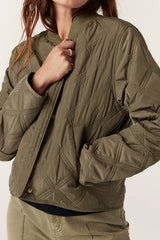 MARTINA PUFFER JACKET in Khaki from Cable Melbourne