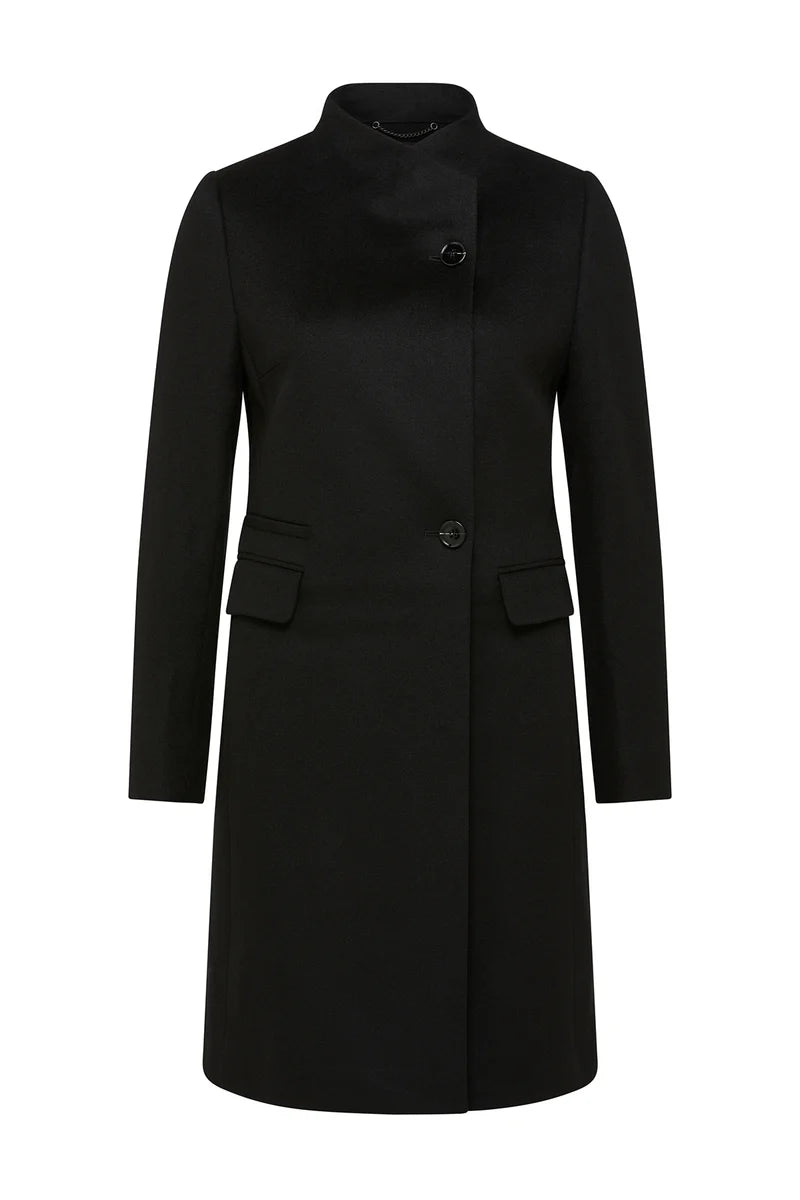 ELTON WOOL COAT in Black from Cable Melbourne