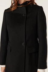 ELTON WOOL COAT in Black from Cable Melbourne