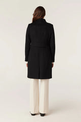 ELTON WOOL COAT in Black from Cable Melbourne