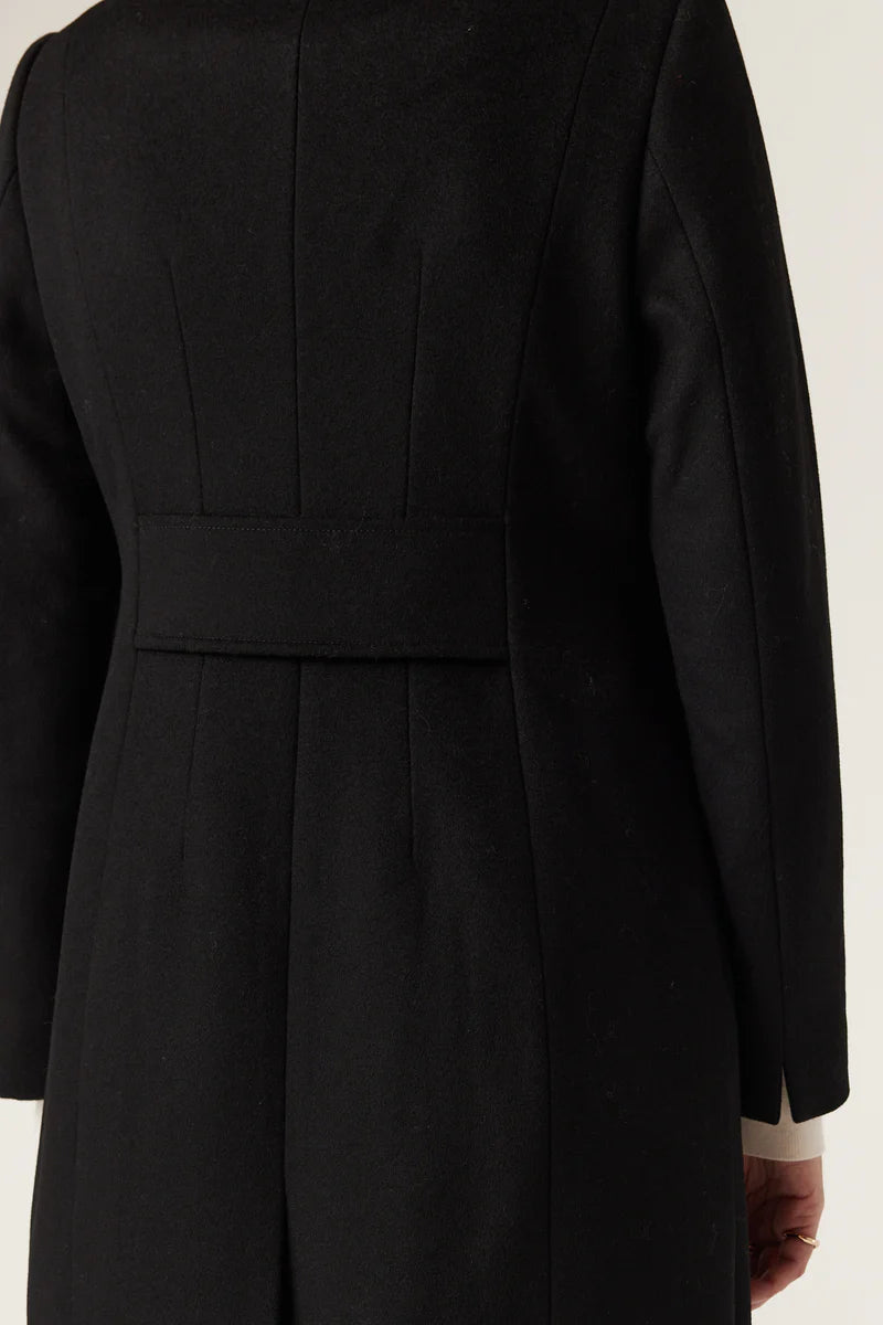 ELTON WOOL COAT in Black from Cable Melbourne