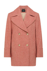 BRENAN COAT in Red Twill from Cable Melbourne