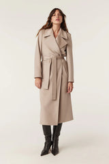 EVANS WOOL COAT in Pebble from Cable Melbourne