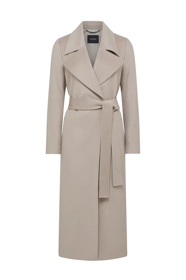 EVANS WOOL COAT in Pebble from Cable Melbourne
