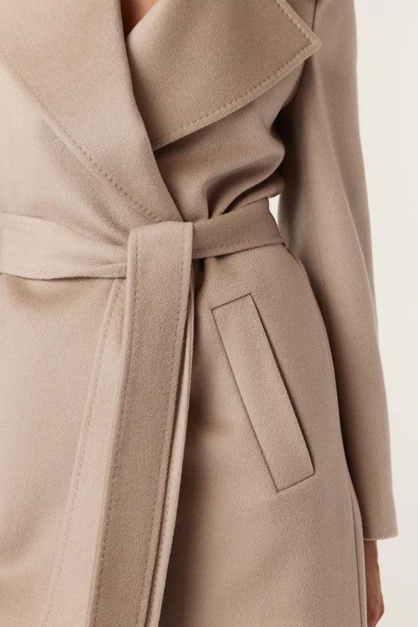 EVANS WOOL COAT in Pebble from Cable Melbourne