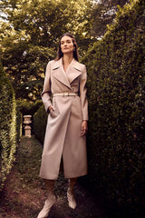 EVANS WOOL COAT in Pebble from Cable Melbourne