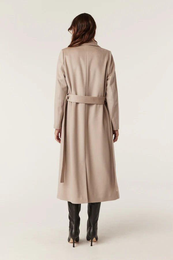 EVANS WOOL COAT in Pebble from Cable Melbourne