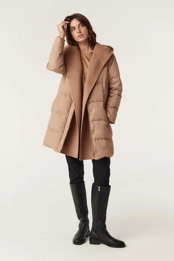HENDERSON PUFFER in Camel from Cable Melbourne