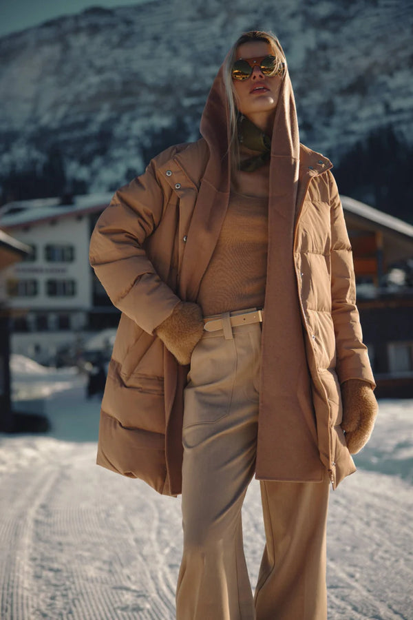 HENDERSON PUFFER in Camel from Cable Melbourne
