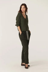 AUDREY MERINO JUMPER in Forest from Cable Melbourne